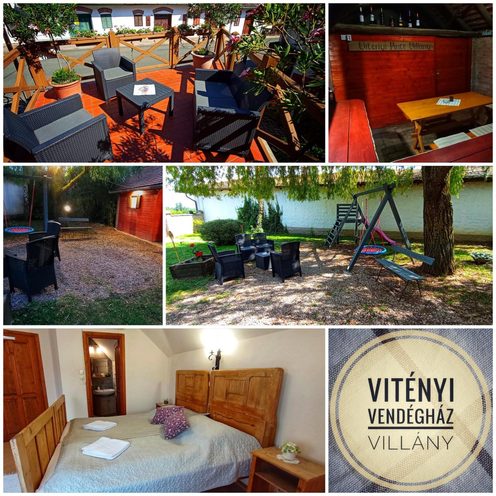 Vitenyi Pince Vendeghaz Villány Εξωτερικό φωτογραφία